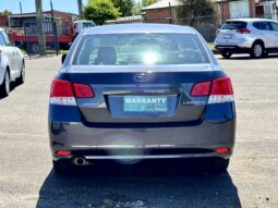 2011 SUBARU LIBERTY B5 MY11 2.5I 4WD SEDAN 4Cyl 2.5L