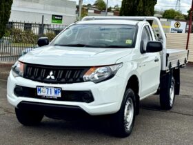 2018 MITSUBISHI TRITON GLX MQ MY18 DIESEL TURBO C/CHAS 4Cyl 2.4L