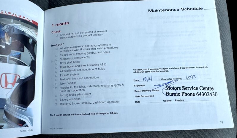 
2010 Honda Civic 2010 CIVIC VTi MY10 Sedan 4Cyl 1.8L full									