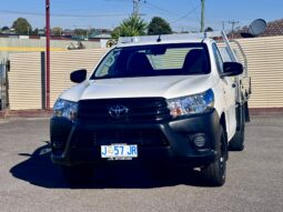 2021 Toyota HILUX WORKMATE TGN121R RWD C/CHAS 4Cyl 2.7L