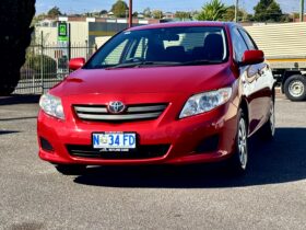 2009 Toyota COROLLA ASCENT ZRE152R Sedan 4Cyl 1.8L