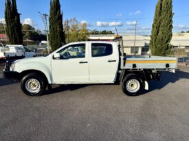 2017 ISUZU D-MAX SX (4×4) TF MY17 CREW C/CHAS 4Cyl 3L Diesel Turbo